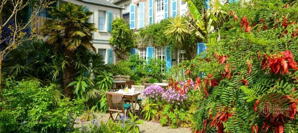 Vue extérieure du lieu Les Fuchsias en Normandie