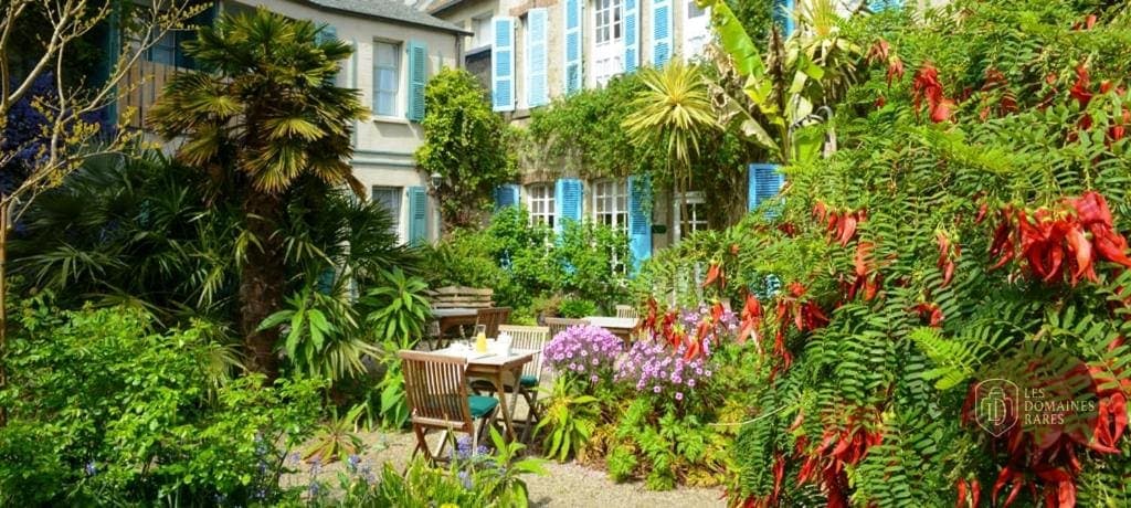 Vue extérieure du lieu Les Fuchsias en Normandie
