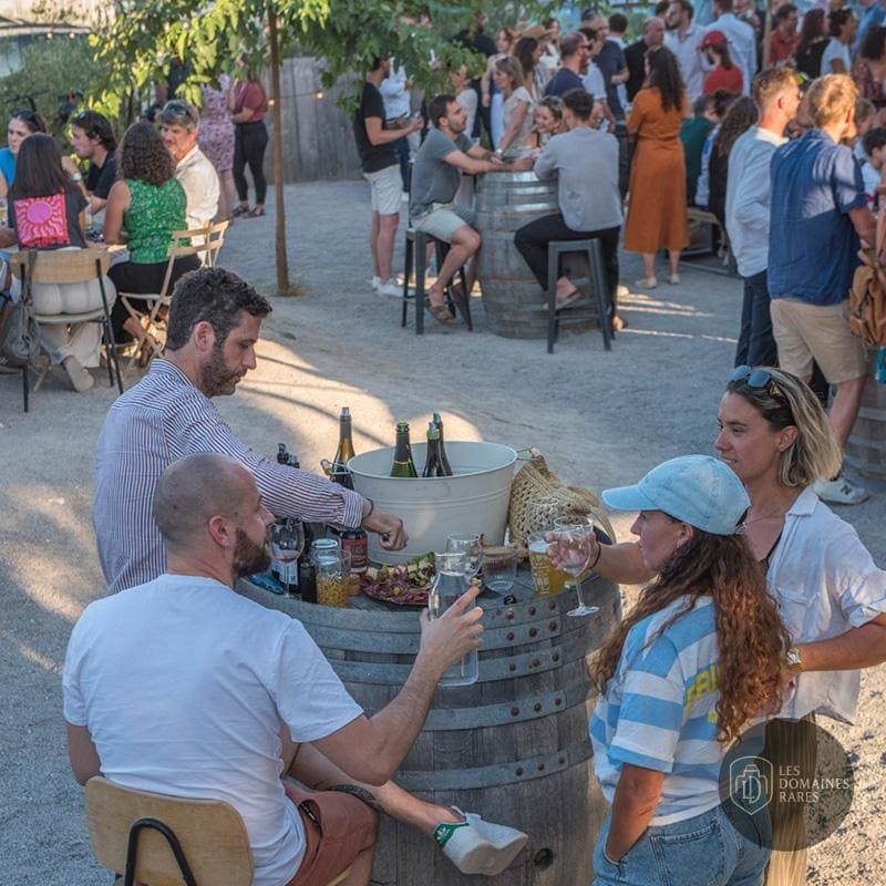 Vue extérieure du domaine Les Halles du Verger en Occitanie