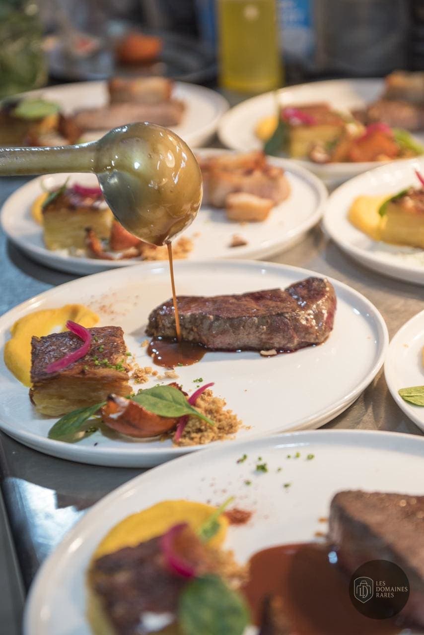 Restaurant du domaine Les Halles du Verger en Occitanie