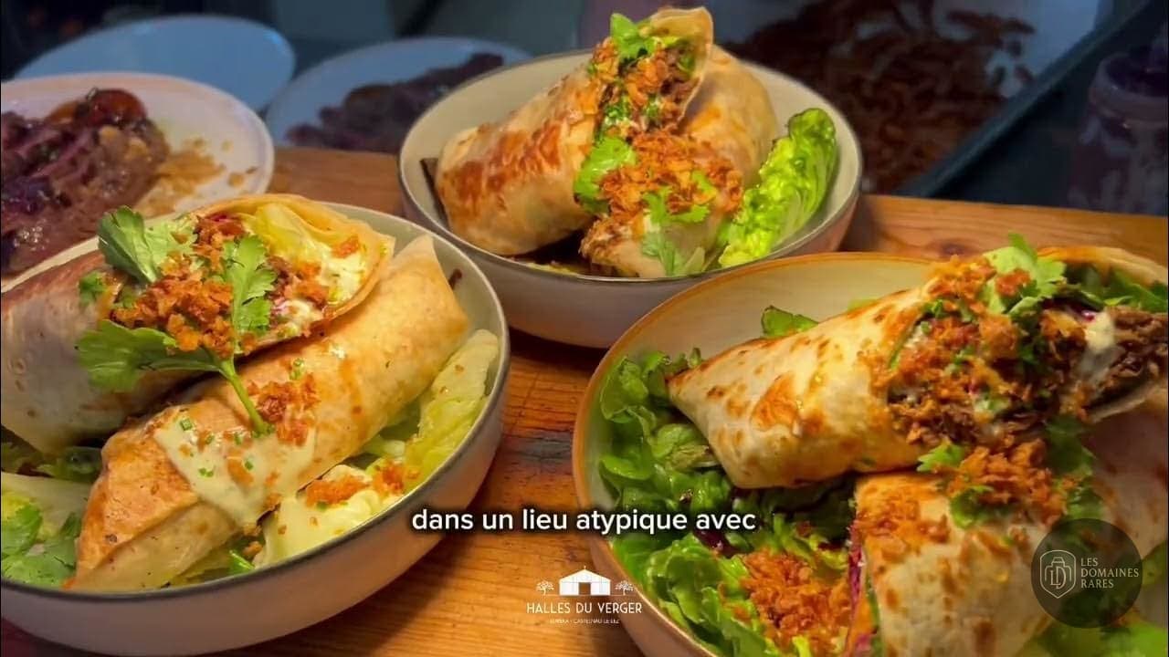 Restaurant du domaine Les Halles du Verger en Occitanie
