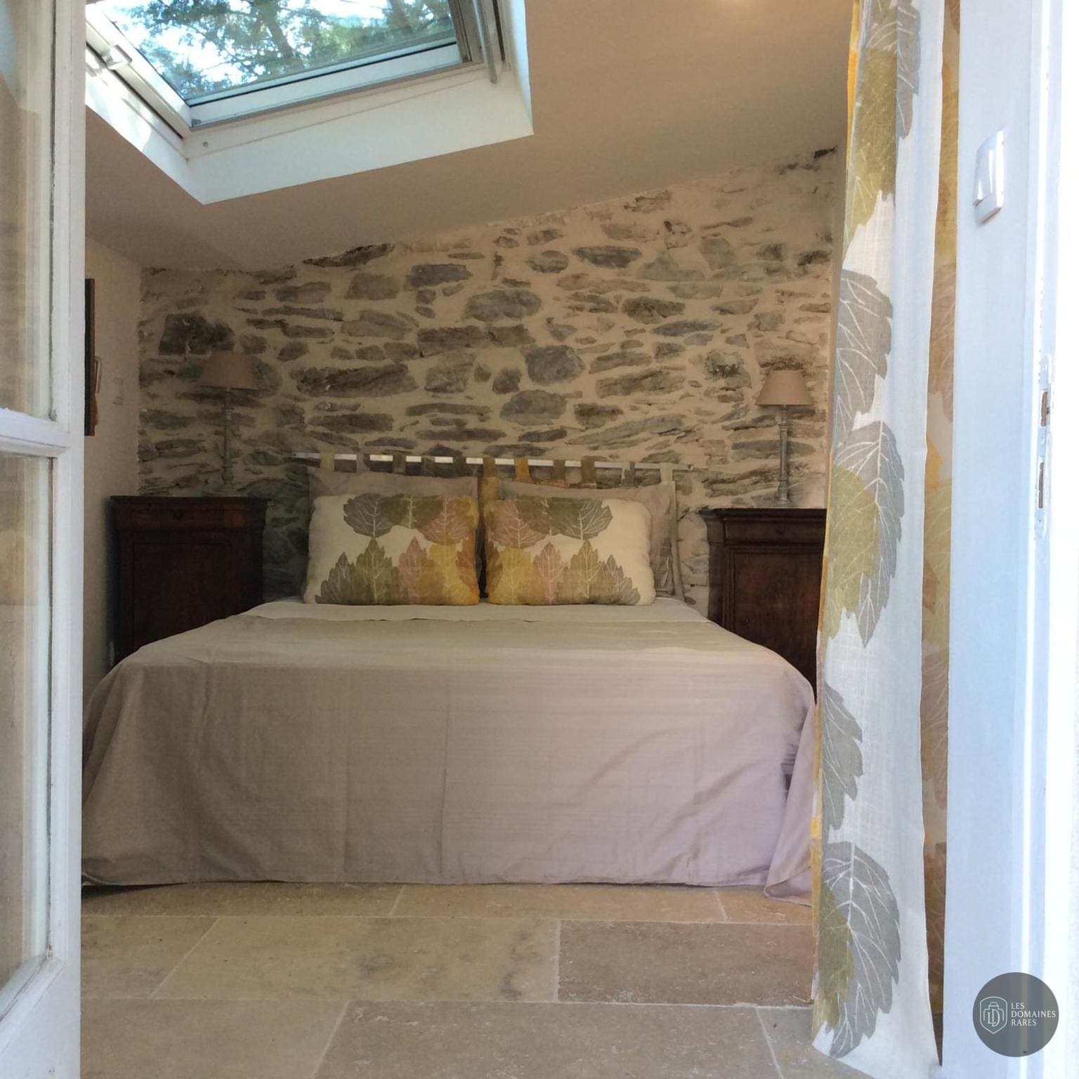 Chambre du lieu Les Hautes Roches à Rochecorbon en Centre-Val de Loire - séminaire indre-et-loire (37)