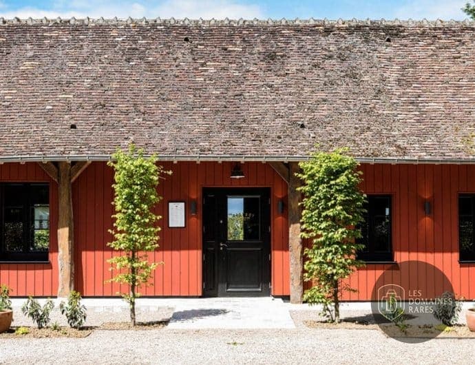 Vue extérieure du lieu Les Hauts de Loire à Onzain en Centre-Val de Loire
