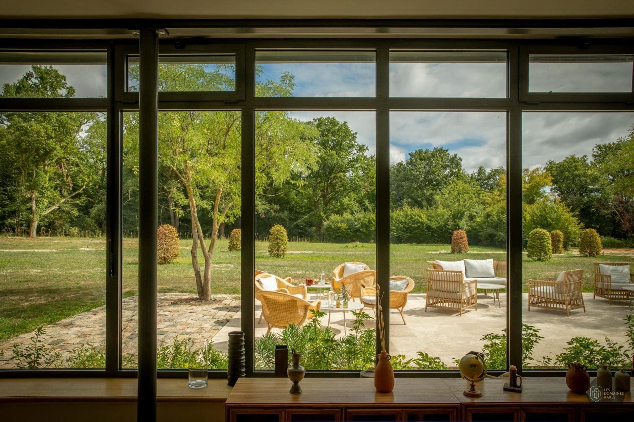 Vue extérieure du lieu Les Hayes en Sologne en Centre-Val de Loire