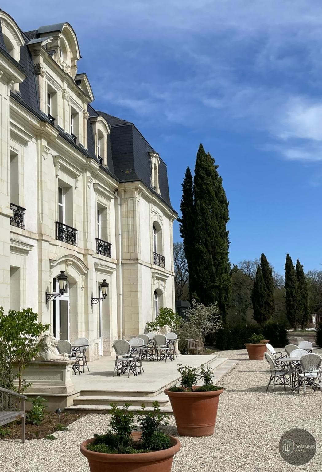 Vue extérieure du lieu Les Hayes en Sologne en Centre-Val de Loire