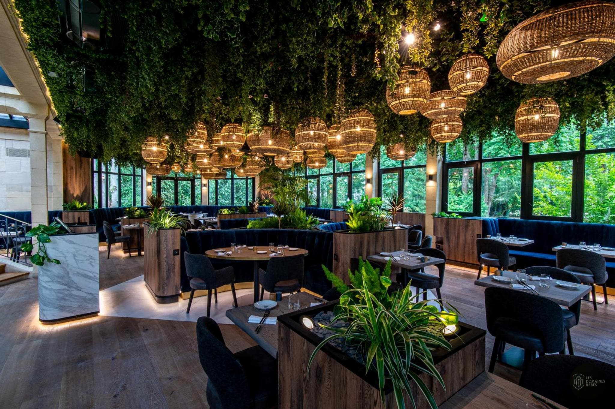 Vue extérieure du lieu Les Jardins d'Epicure en Île-de-France
