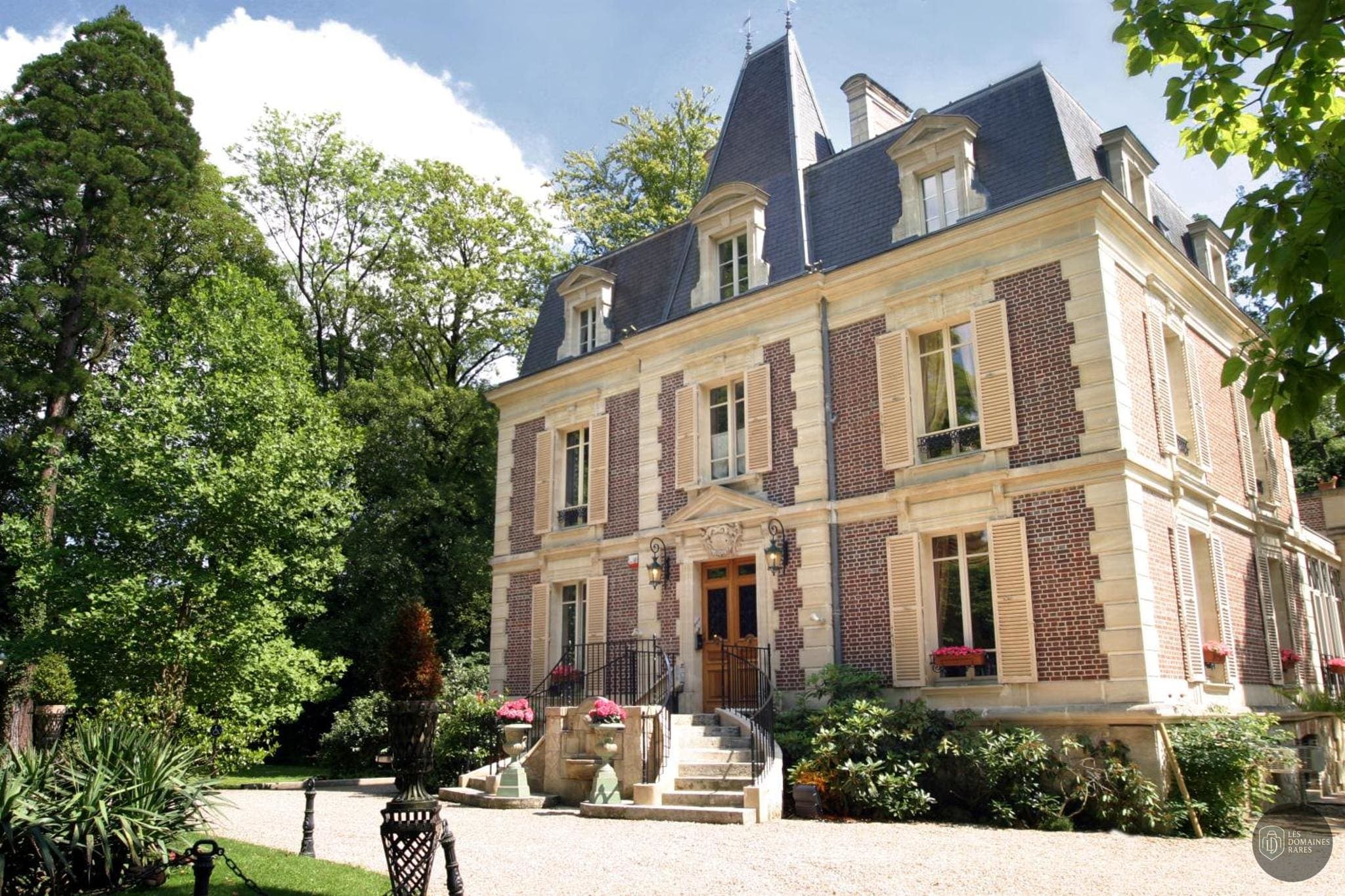Vue extérieure du lieu Les Jardins d'Epicure en Île-de-France