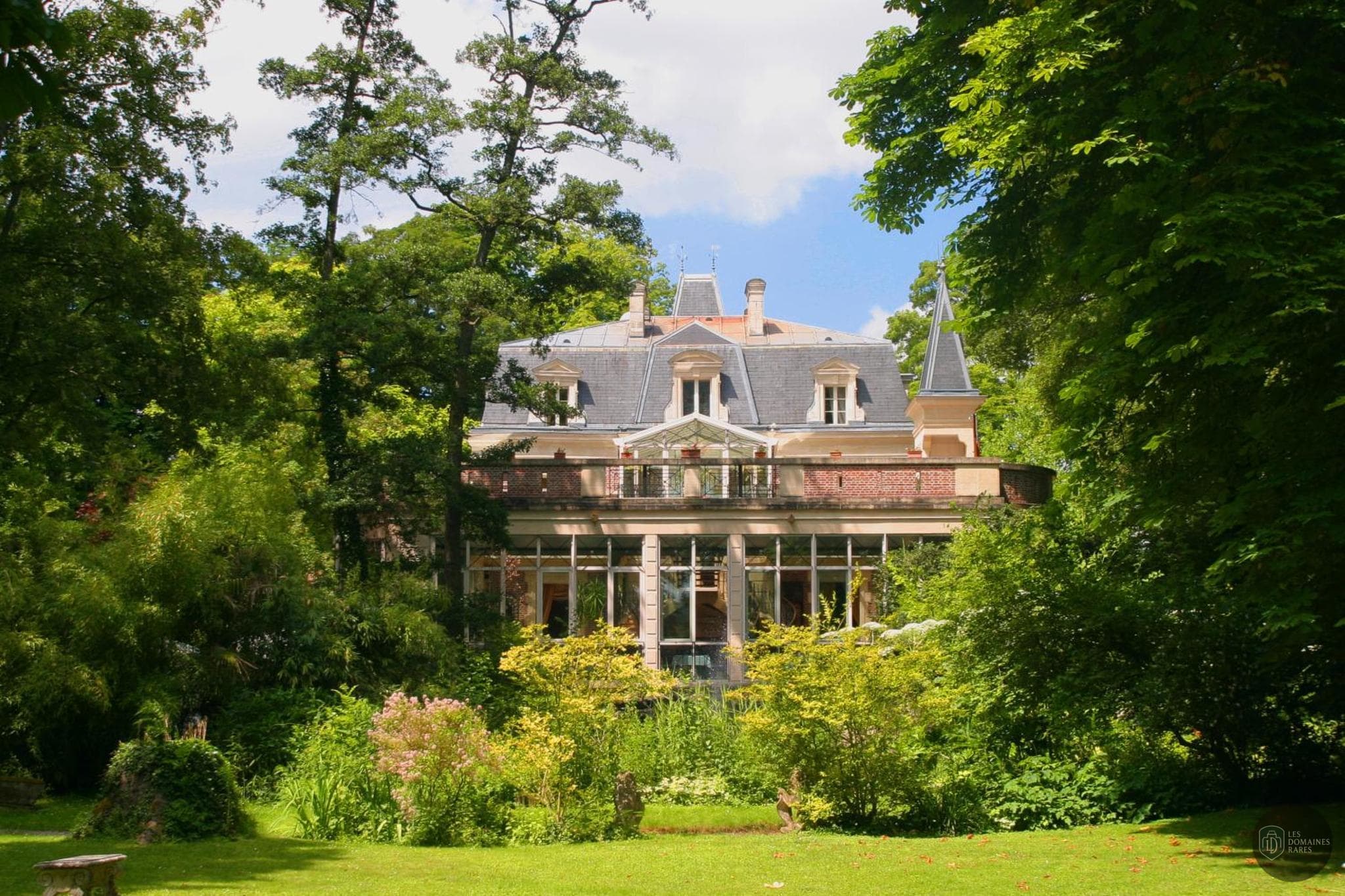 Vue extérieure du lieu Les Jardins d'Epicure en Île-de-France