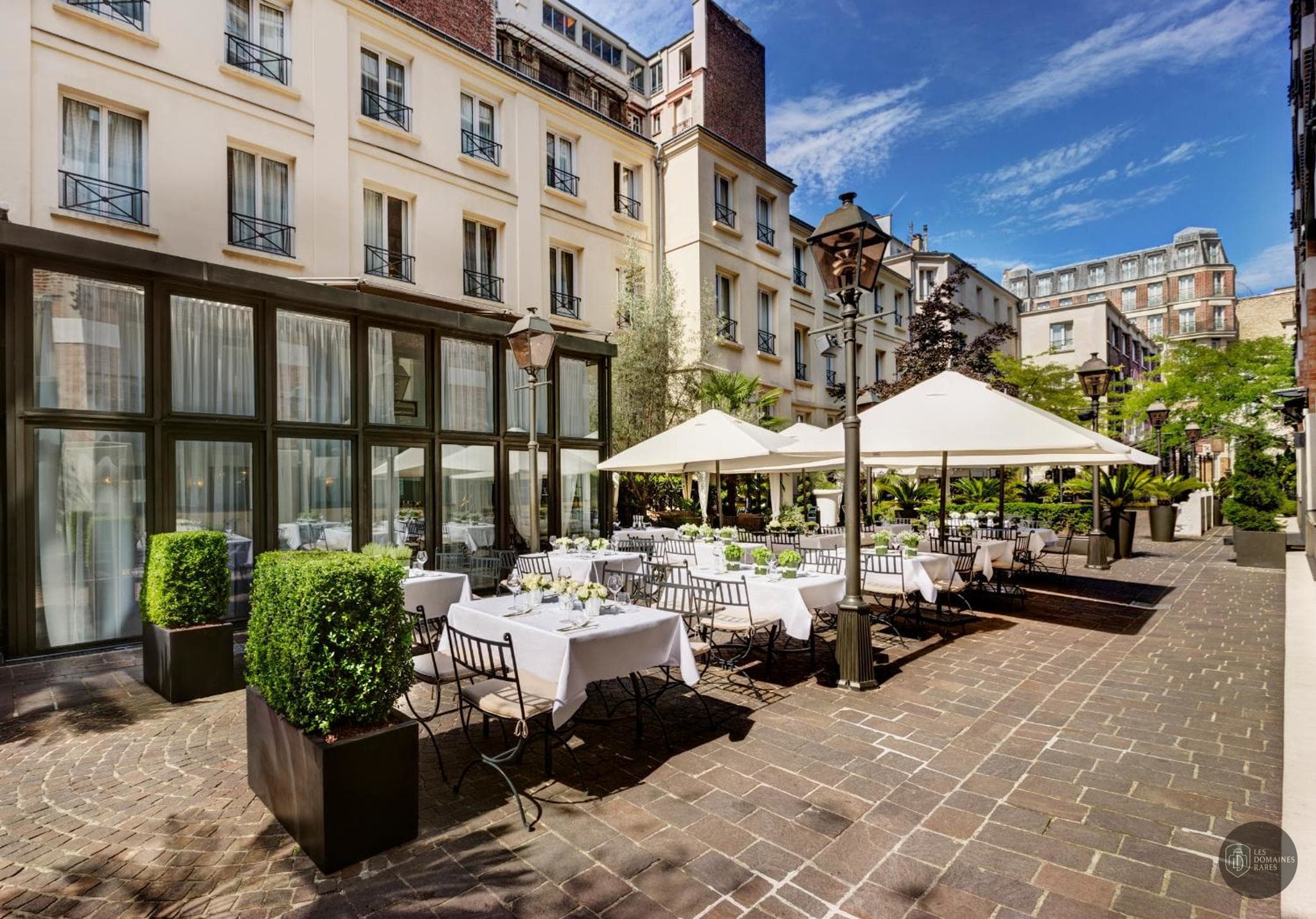 Vue du lieu Les Jardins du Marais à Paris en Île-de-France