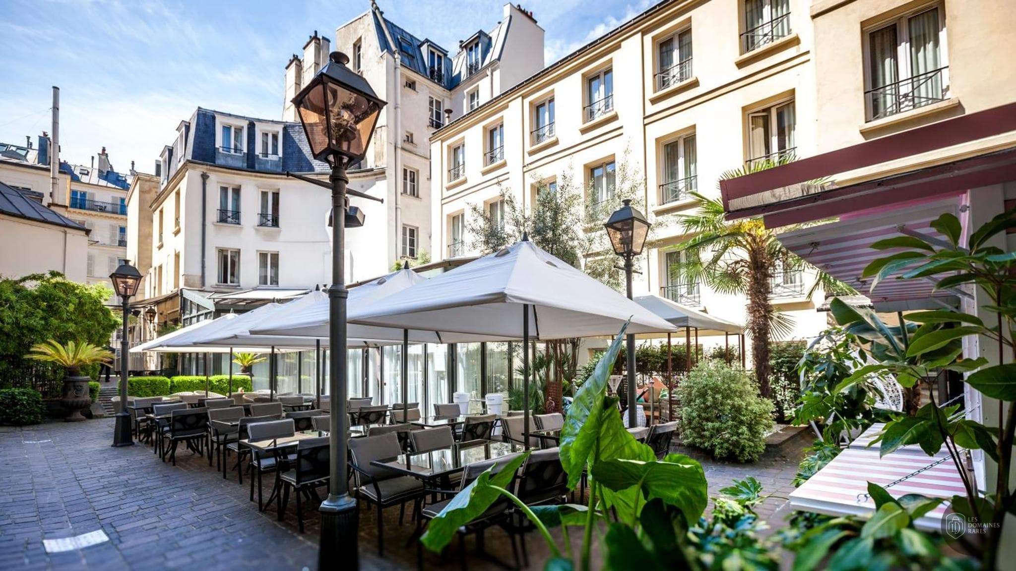 Vue du lieu Les Jardins du Marais à Paris en Île-de-France