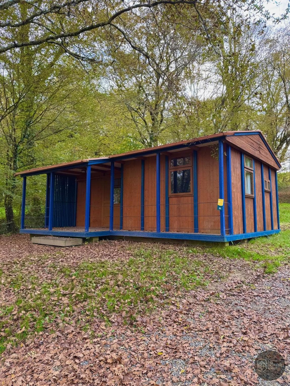 Vue extérieure de l'hôtel Les Lacs d’Armagnac en Occitanie