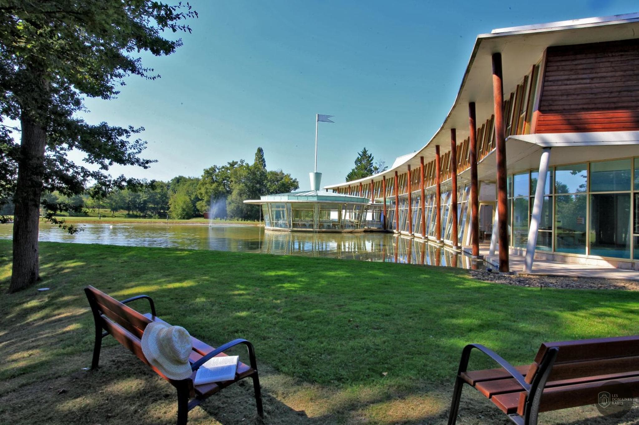 Vue extérieure du lieu Les Lacs d'Halco à Hagetmau en Nouvelle-Aquitaine