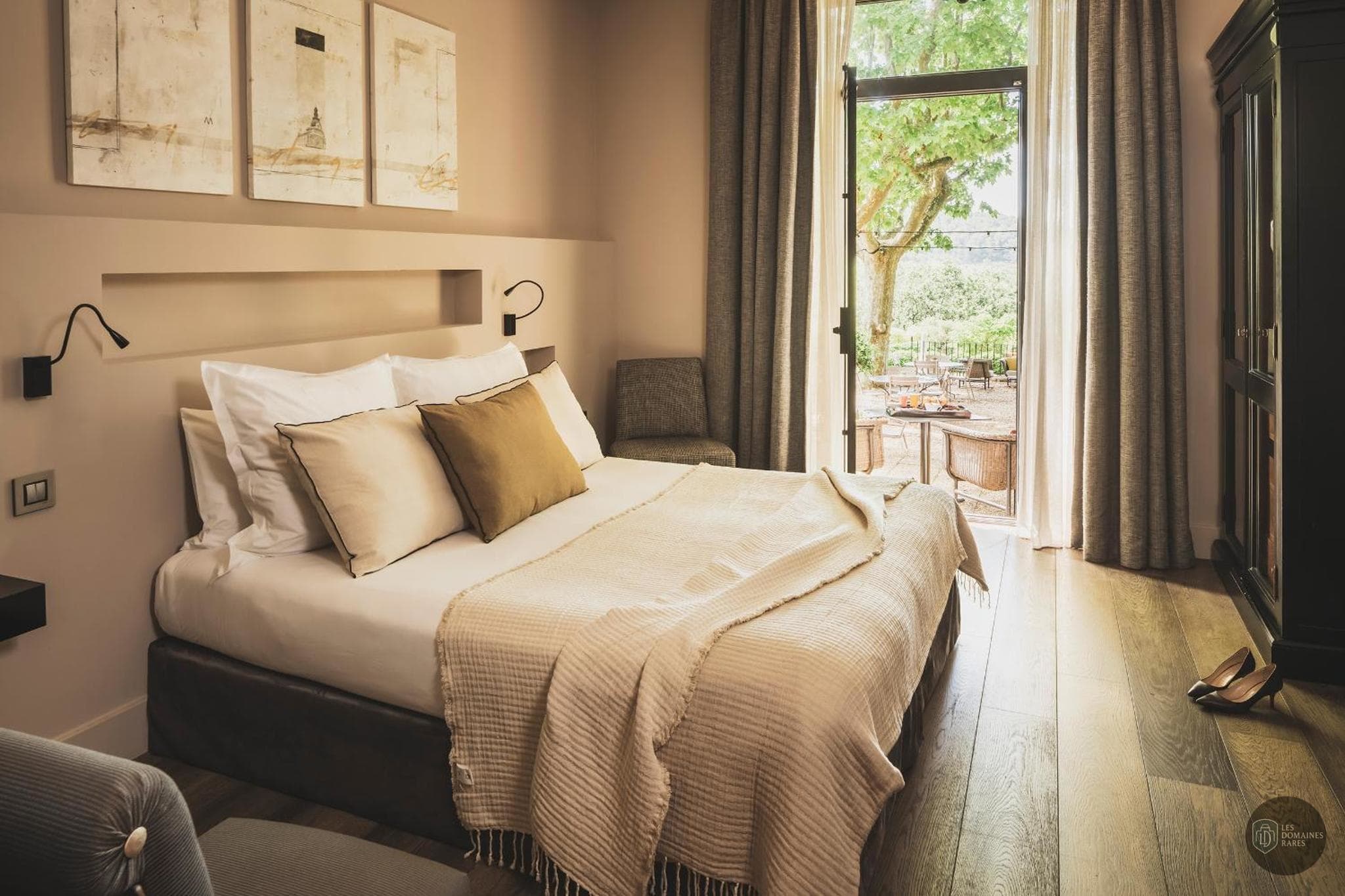 Chambre de l'hôtel Les Lodges Sainte-Victoire en Provence-Alpes-Côte d'Azur