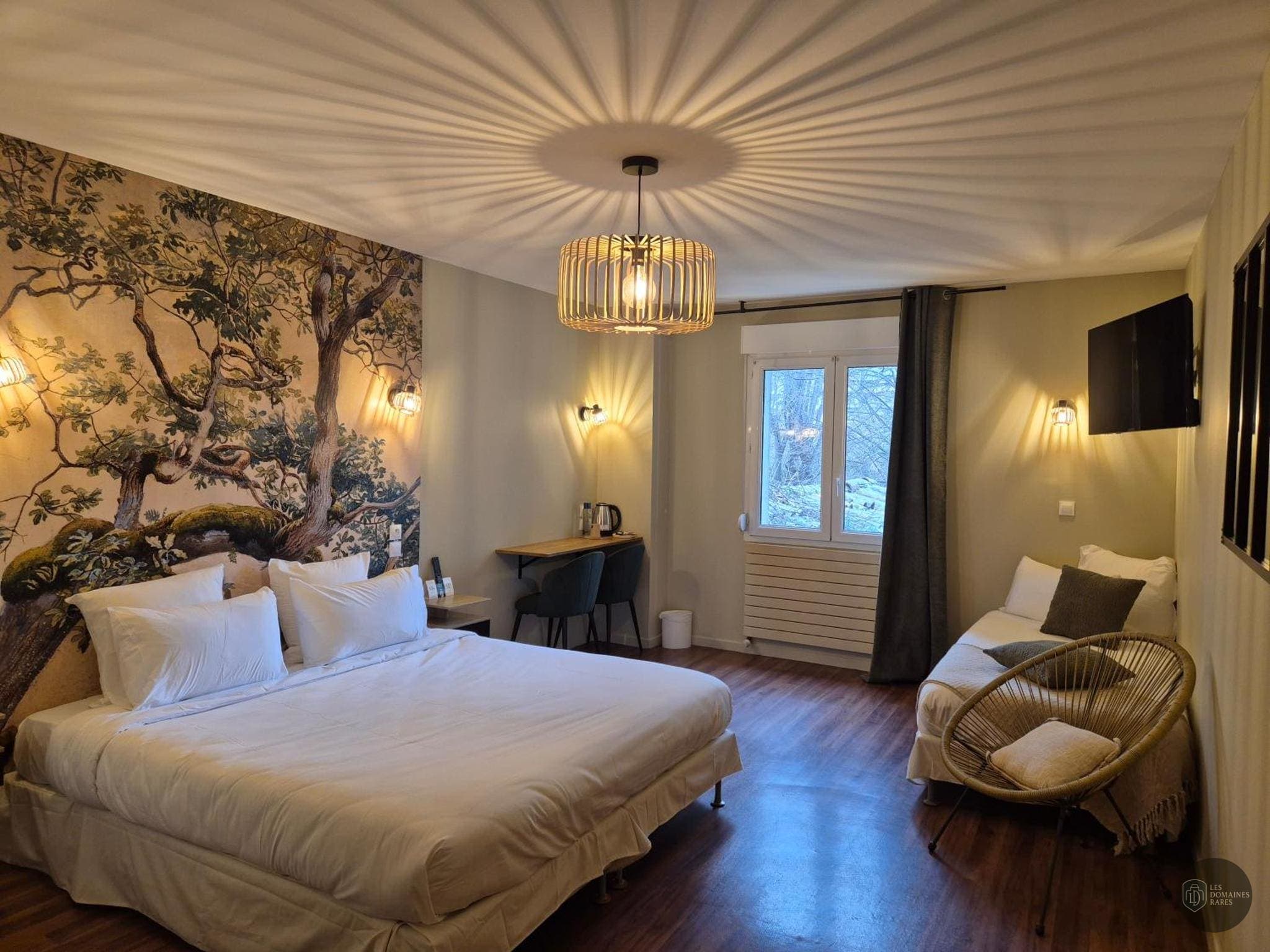 Restaurant de l'hôtel Les Norias à Cazilhac en Occitanie