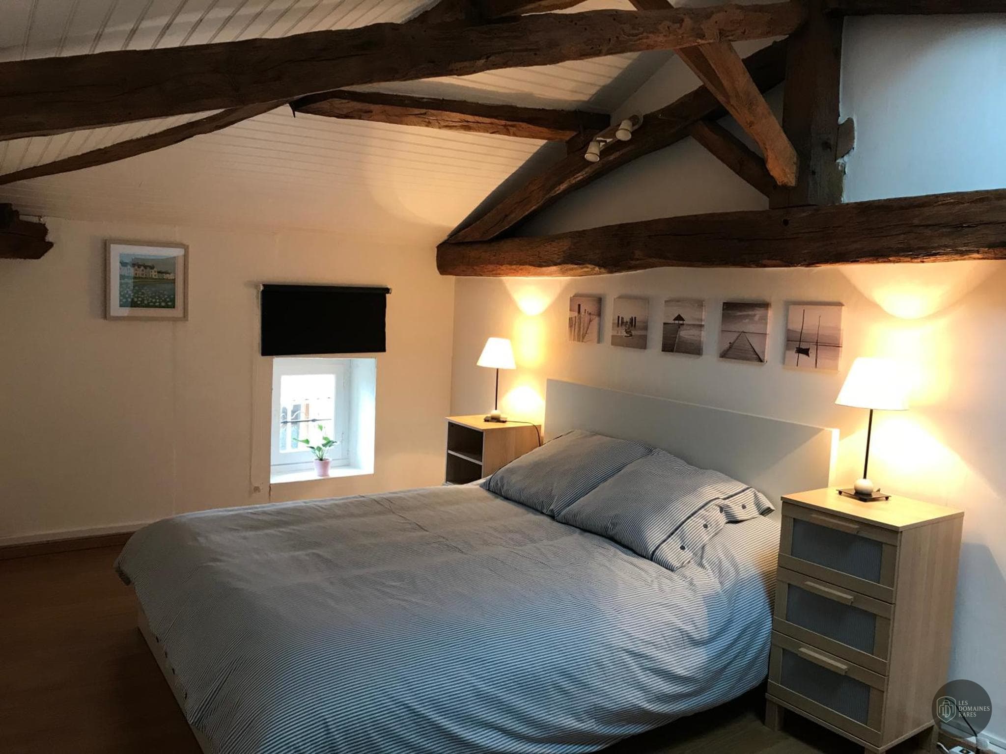 Chambre de la ferme Les Ombres en Île-de-France - séminaire paris