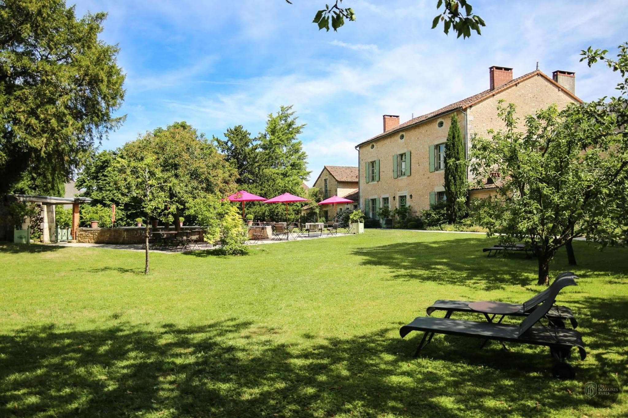 Vue extérieure du lieu Les Orangeries en Nouvelle-Aquitaine