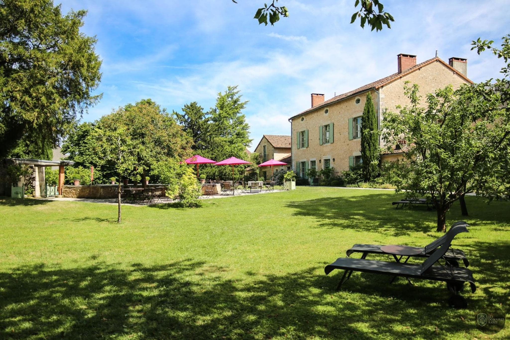 Vue extérieure du lieu Les Orangeries en Nouvelle-Aquitaine
