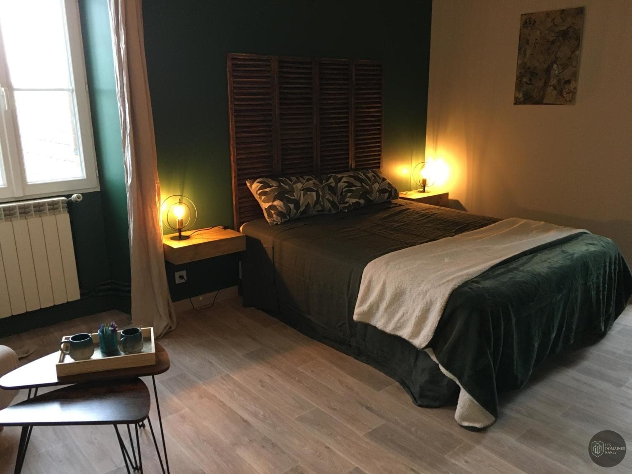 Chambre de l'hôtel Les Ormeaux à Sallertaine en Pays de la Loire
