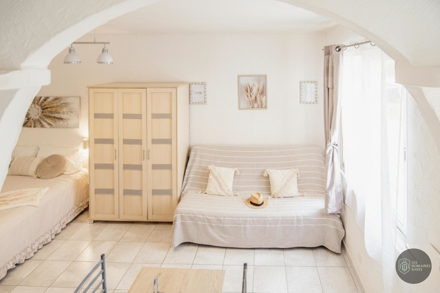 Chambre de l'hôtel Les Pins Galants à Tournefeuille en Occitanie