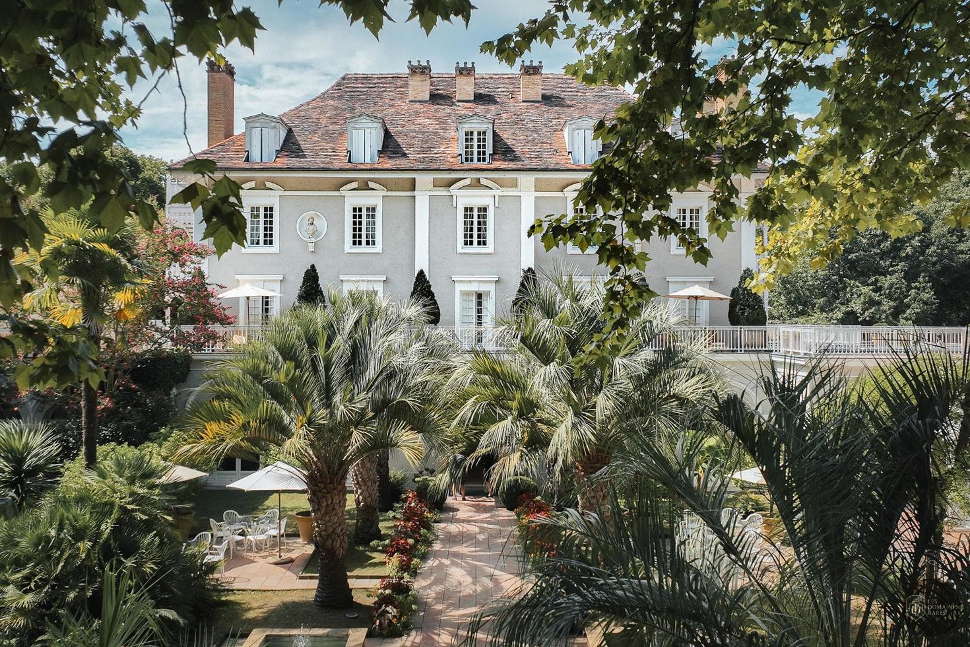 Vue extérieure du lieu Les Pres d'Eugenie à Eugénie en Nouvelle-Aquitaine