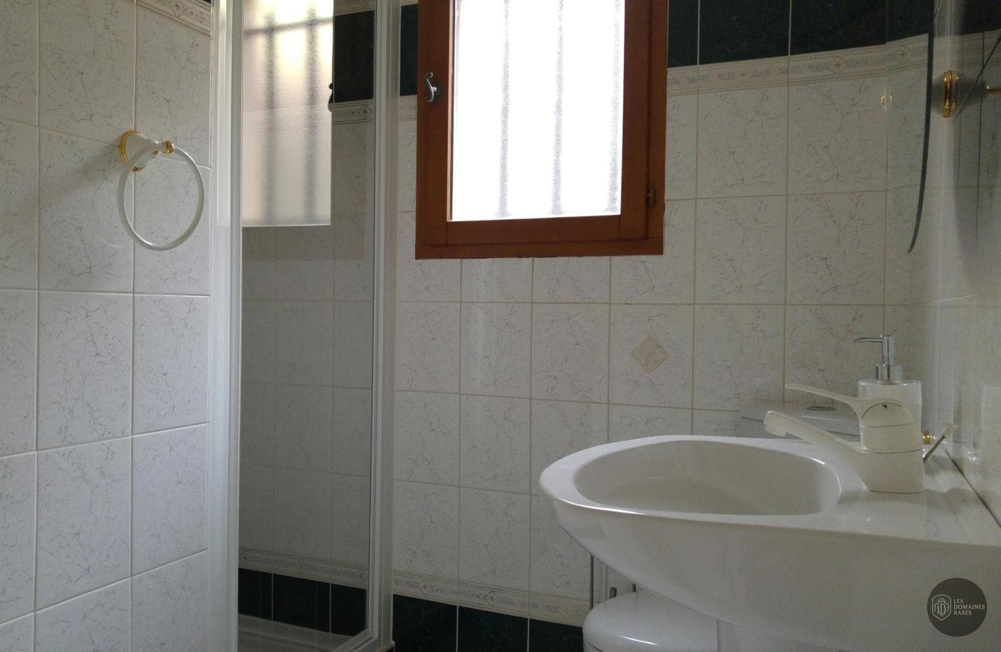 Salle de bain de l'hôtel Les Roches Fleuries à Megève en Auvergne-Rhône-Alpes