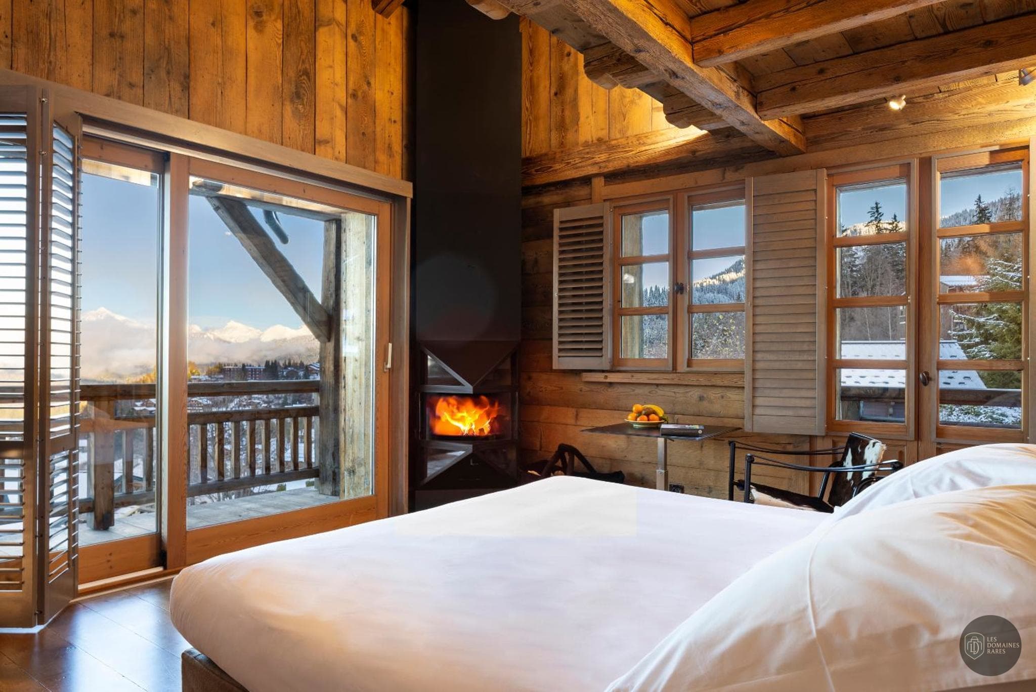 Chambre de l'hôtel Les Servages d'Armelle en Auvergne-Rhône-Alpes - séminaire haute-savoie