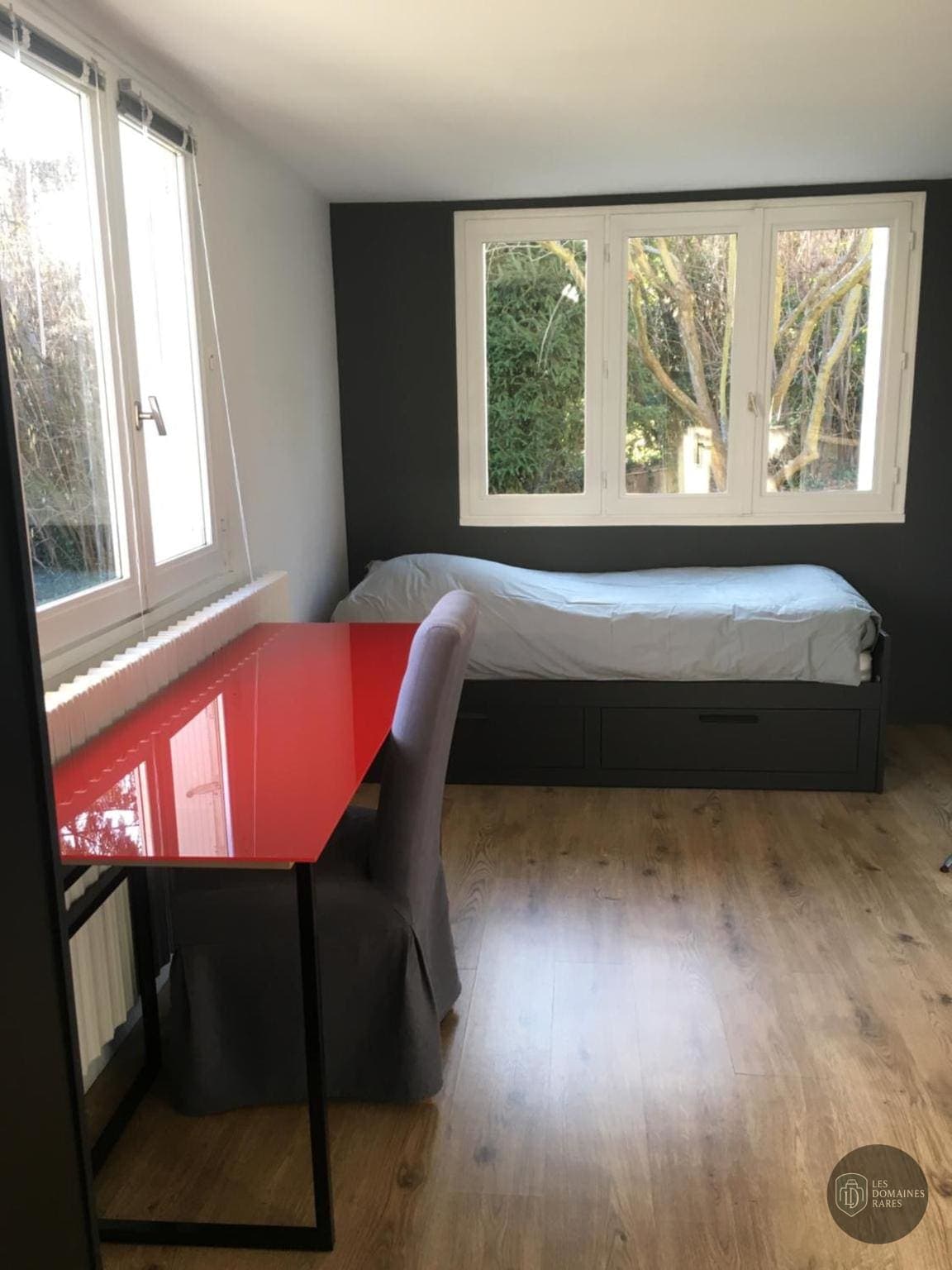 Chambre du lieu Les Studios de l'île à Nantes en Pays de la Loire