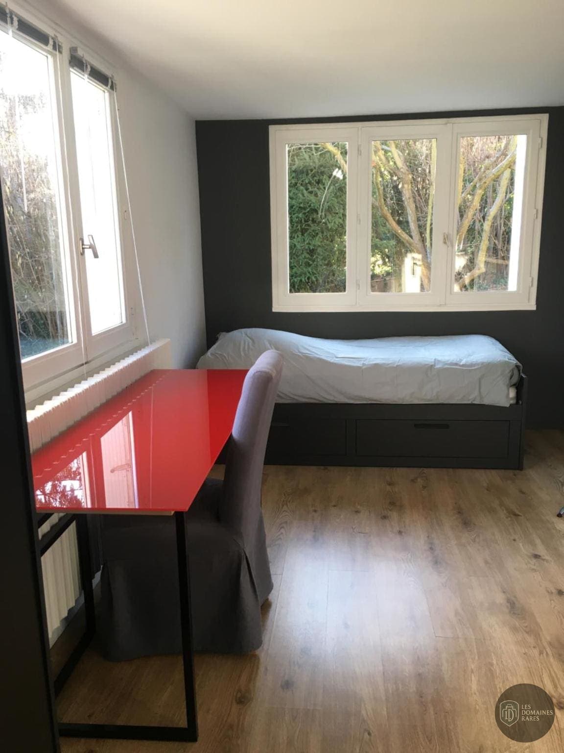 Chambre du lieu Les Studios de l'île à Nantes en Pays de la Loire