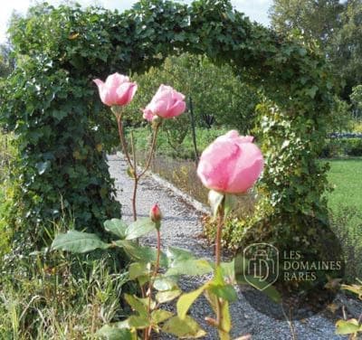 Vue extérieure de l'hôtel Les Trois Roses à Corenc en Auvergne-Rhône-Alpes