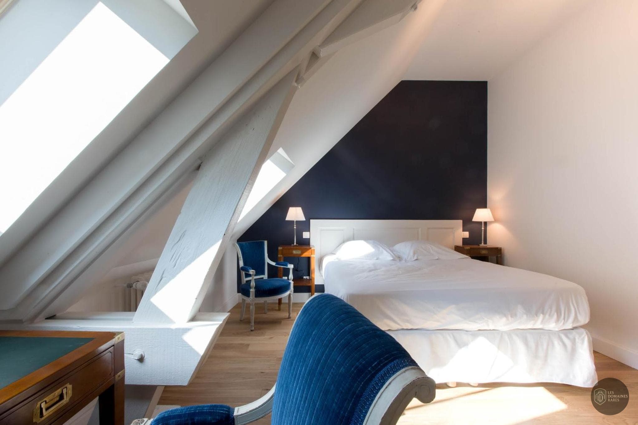 Chambre de l'hôtel Les Vignes Blanches à Beaucaire en Occitanie