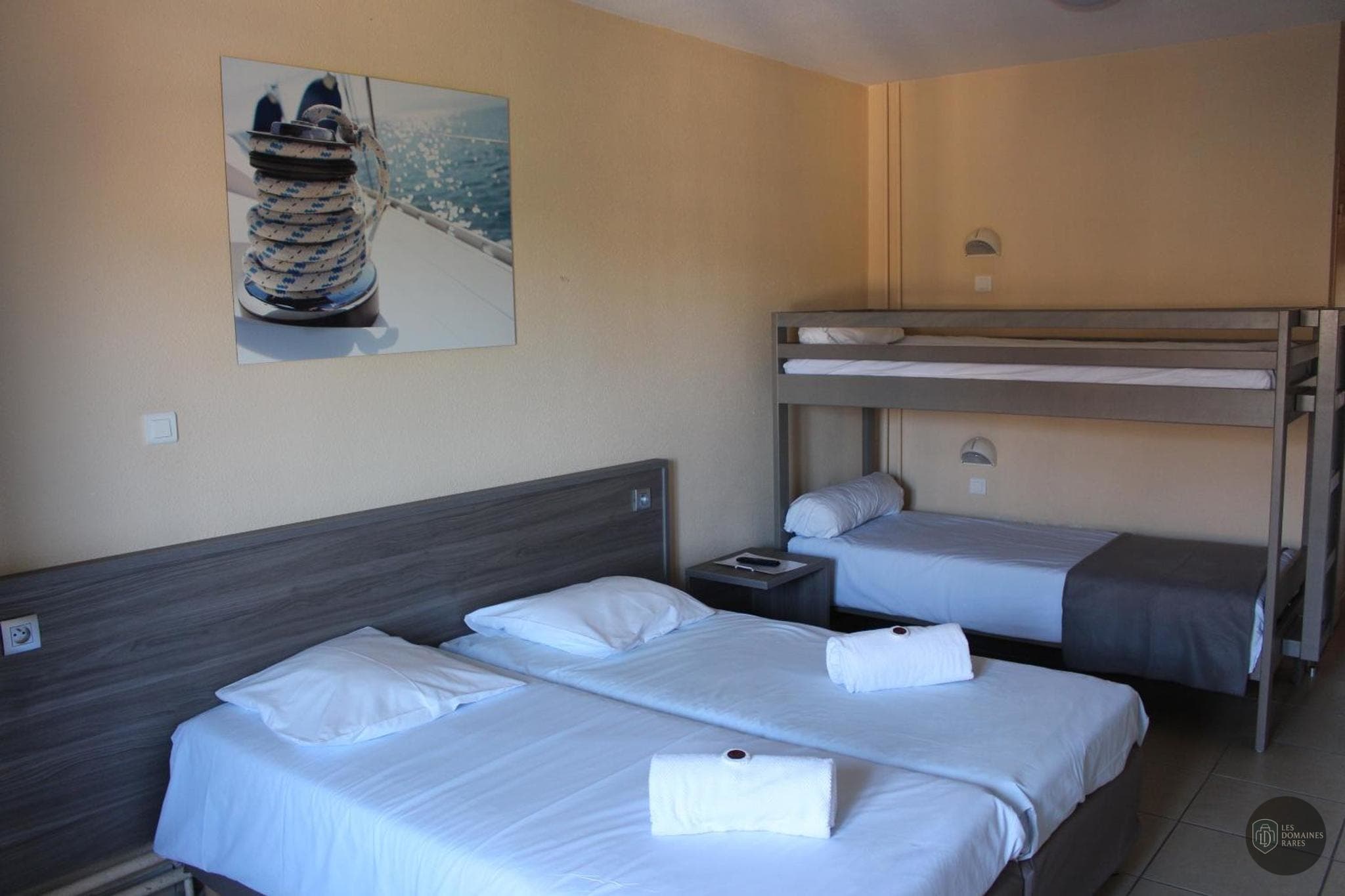 Chambre de l'hôtel Les Voiles d'Azur en Provence-Alpes-Côte d'Azur