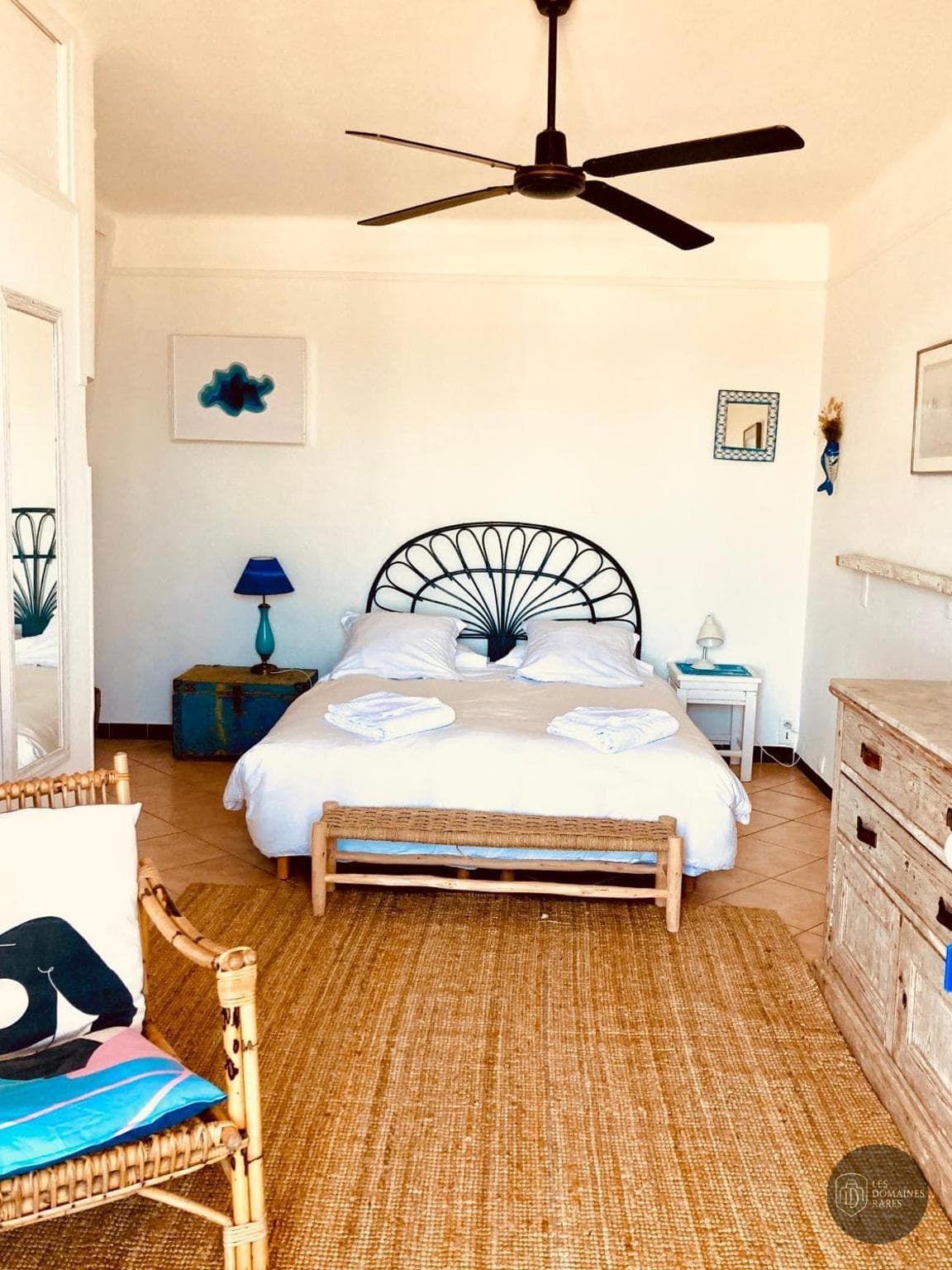 Chambre de l'hôtel Lido Beach à Hyère en Provence-Alpes-Côte d'Azur - séminaire var