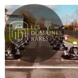 Karts sur la ligne de départ