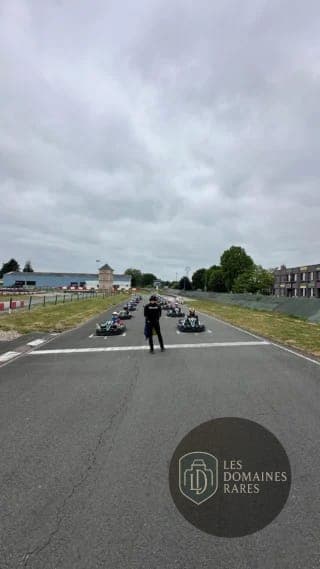 Préparation au départ d'une course