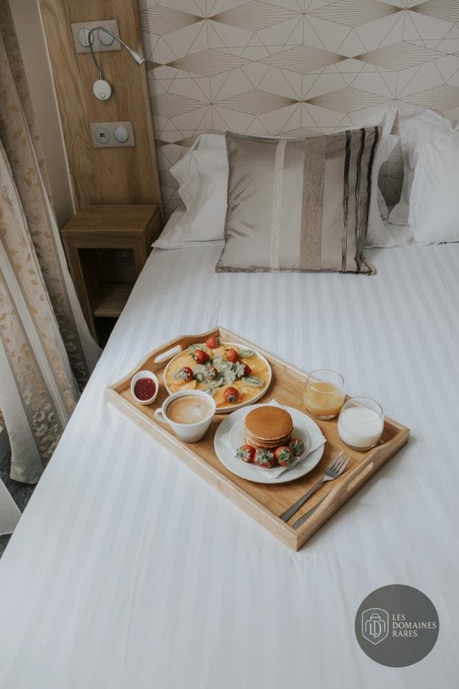 Chambre de l'hôtel Lion d'Or en Nouvelle-Aquitaine