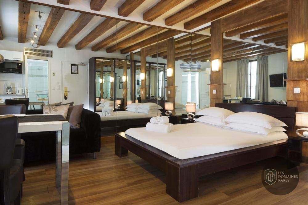 Chambre de l'hôtel Lion d'Or en Nouvelle-Aquitaine
