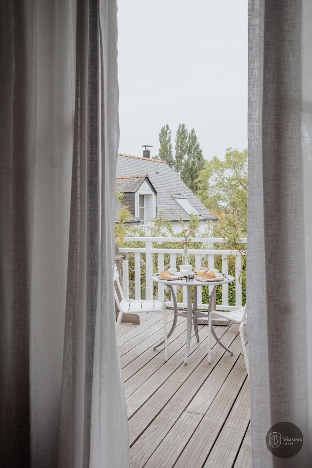 Vue extérieure du lodge Lodge Kerisper à La en Bretagne