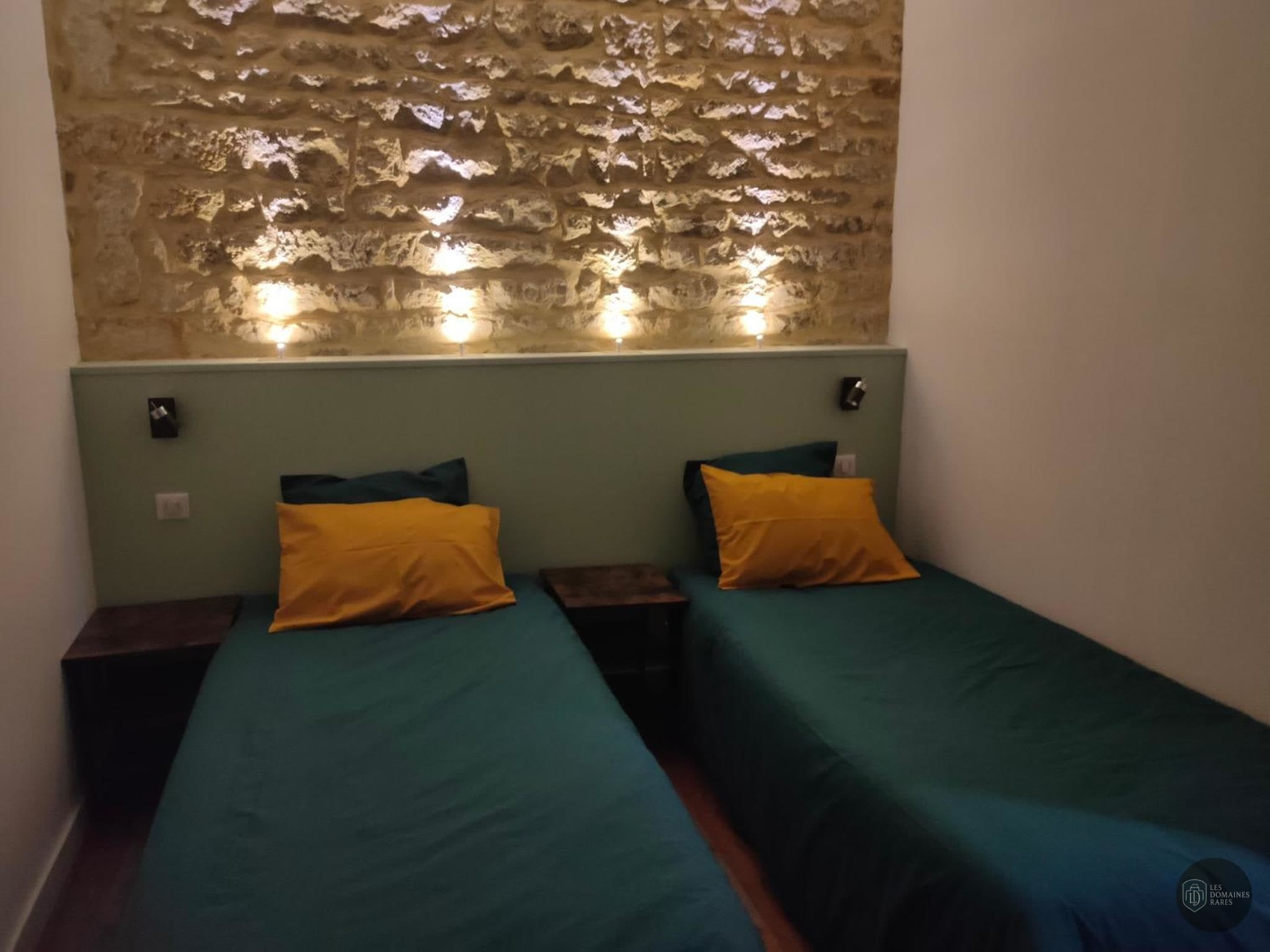 Chambre du lieu Logis de la Grosse Pierre à Arces en Nouvelle-Aquitaine