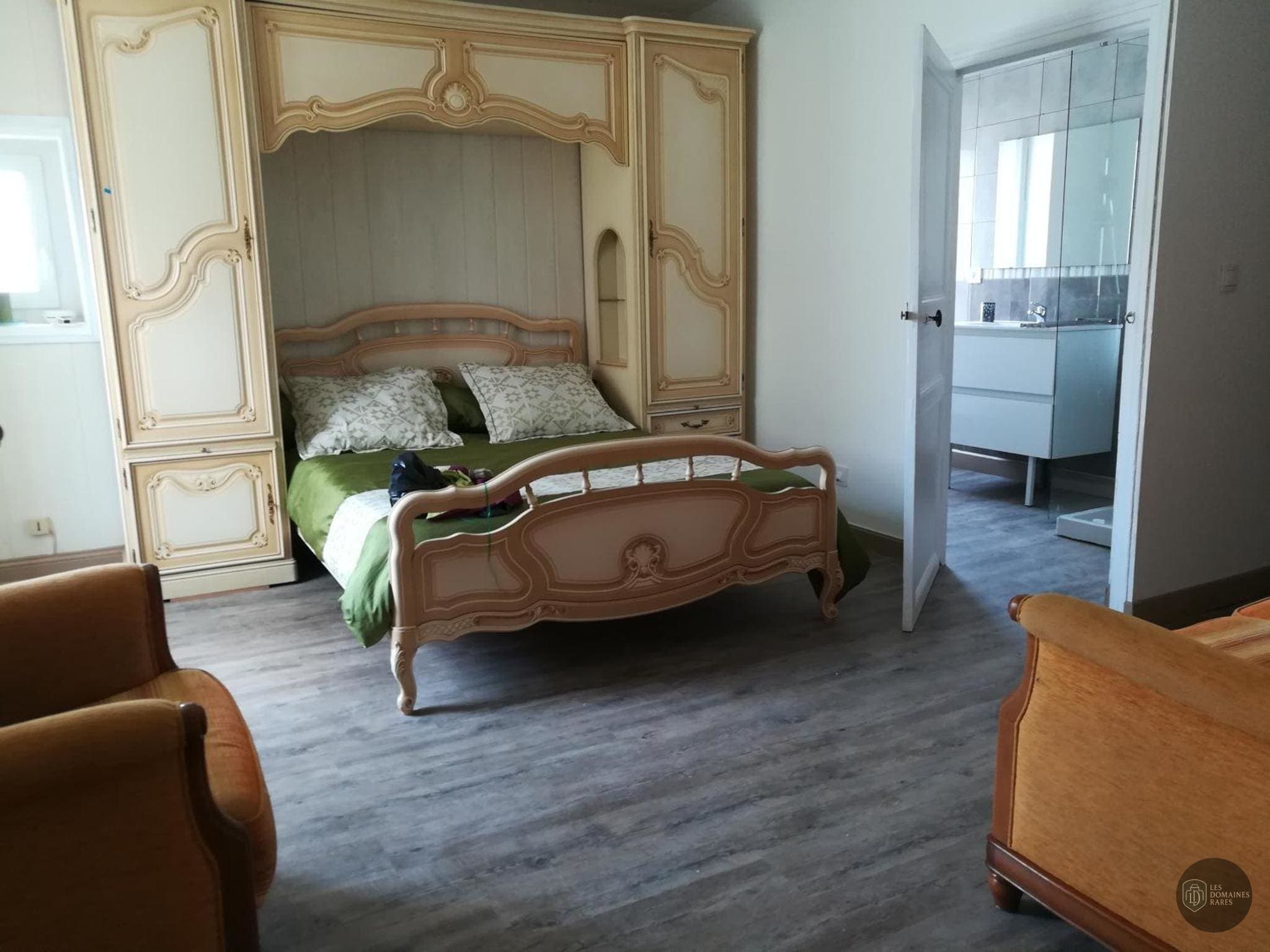 Chambre du lieu Logis des Aulnays en Pays de la Loire