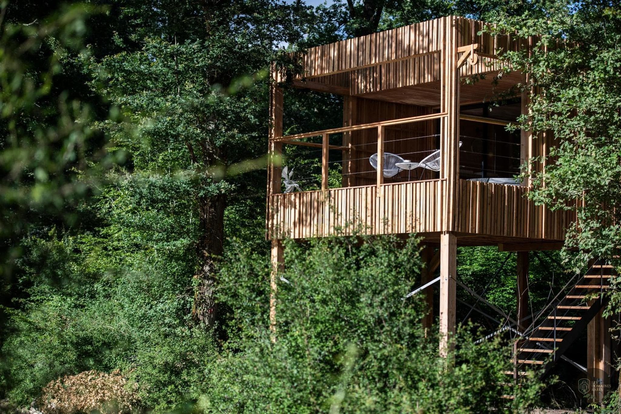 Vue extérieure du lodge Loire Valley Lodges en Centre-Val de Loire