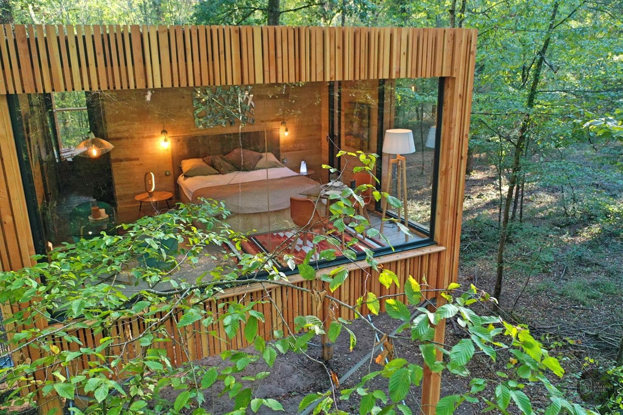 Vue extérieure du lodge Loire Valley Lodges en Centre-Val de Loire
