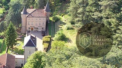 Vue aérienne du domaine