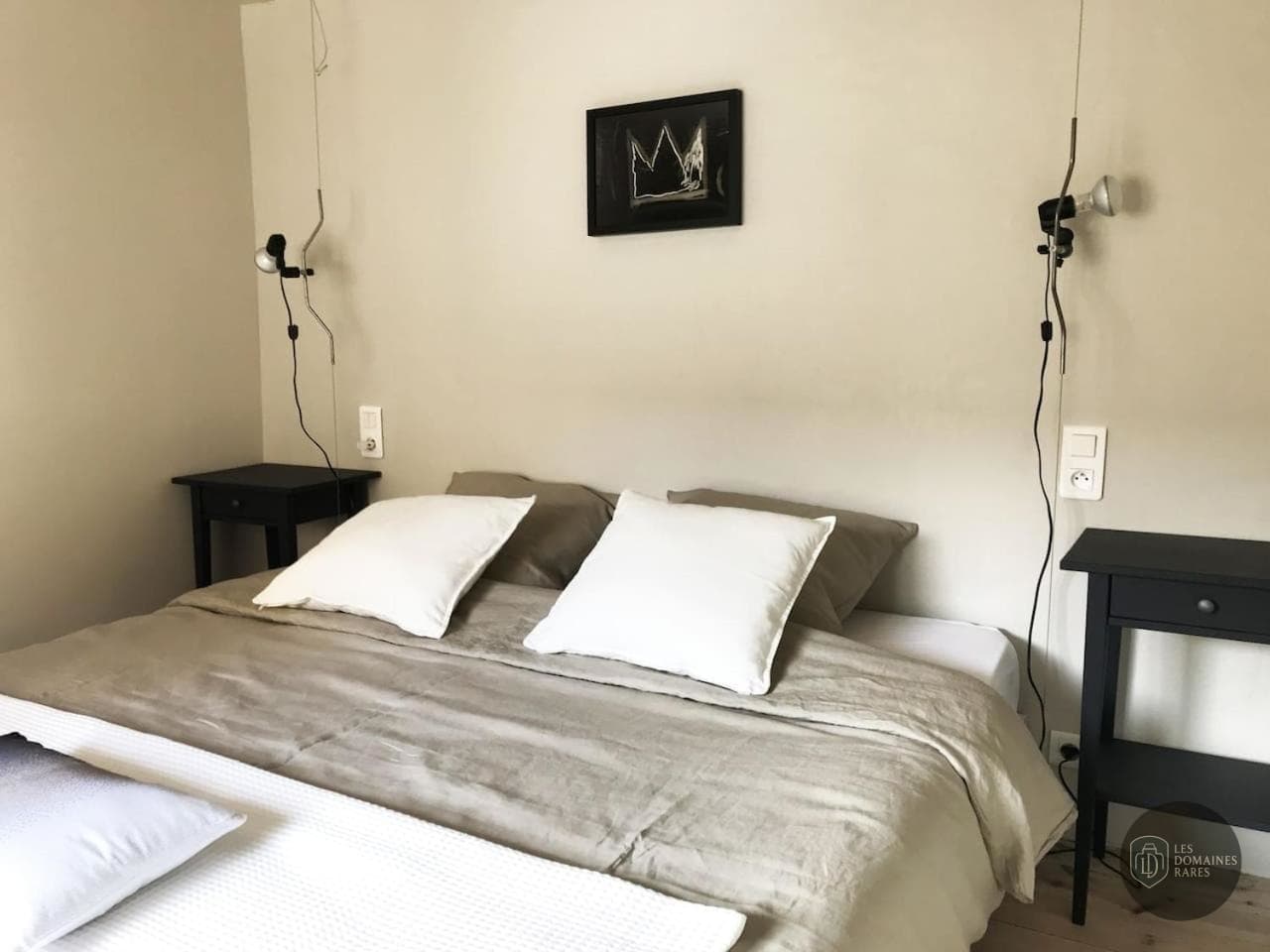 Chambre de la ferme M1789 La Magnanerie en Occitanie