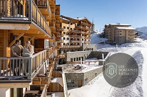 Vue extérieure du domaine MMV Le Monte Bianco à Megève en Auvergne-Rhône-Alpes