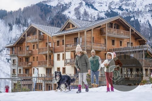 Vue extérieure du domaine MMV Le Monte Bianco à Megève en Auvergne-Rhône-Alpes