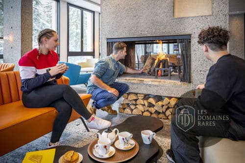 Espace intérieur du domaine MMV Le Monte Bianco à Megève en Auvergne-Rhône-Alpes