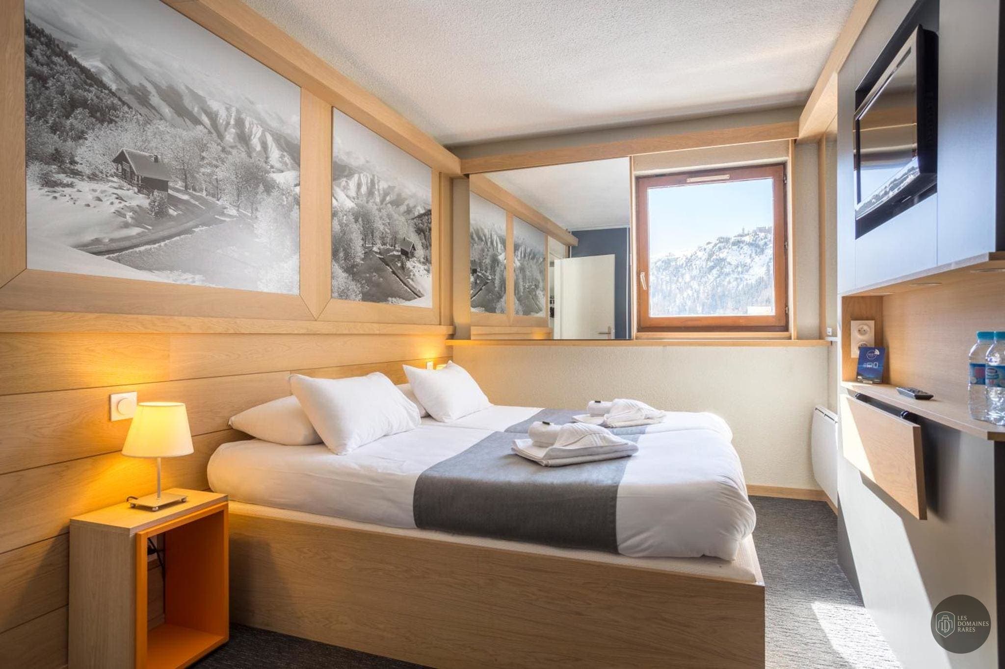 Chambre de l'hôtel MMV Les Brévières à Tignes en Auvergne-Rhône-Alpes