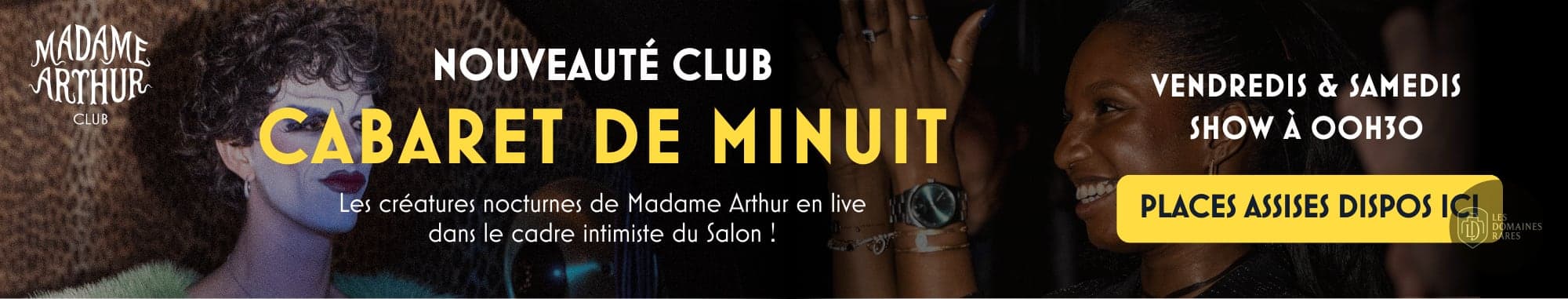 Vue du salle de spectacle Madame Arthur à Paris en Île-de-France