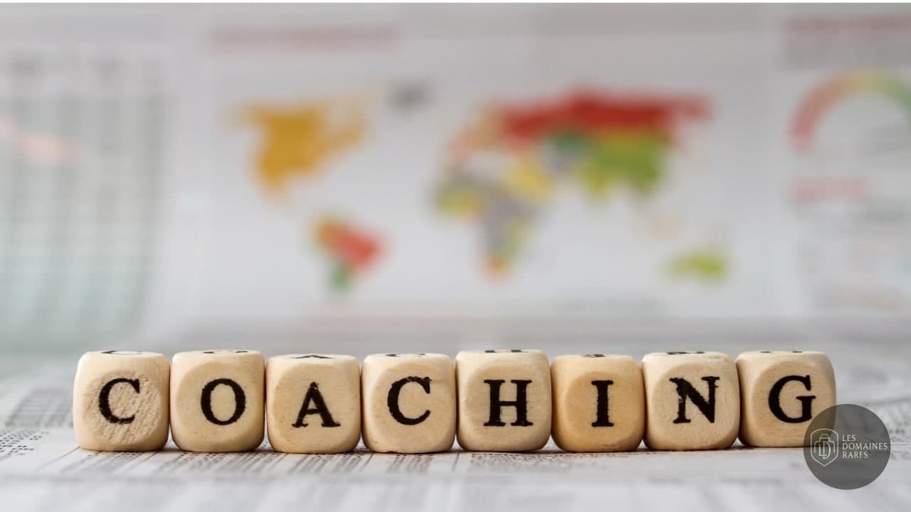 Blocs de coaching avec carte du monde