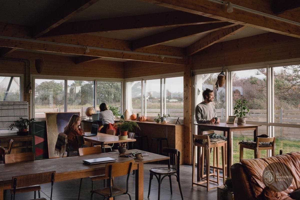 Vue extérieure du lieu Maison Glaz en Bretagne
